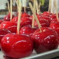 Old-Fashioned Red Candied Apples image