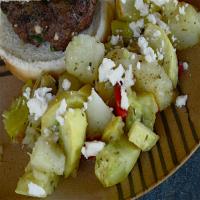 Potatoes, Feta Cheese and Peppers Delight_image
