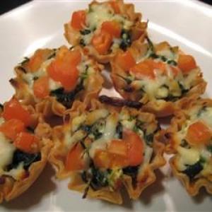 Spinach Phyllo Cups_image