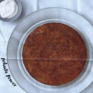 Brown Butter-Polenta Cake with Maple Caramel Recipe - (3.6/5)_image