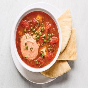Harissa Chicken and Lentil Soup image