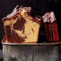 Chocolate orange marble cake image