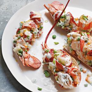Poached Lobster with Vegetable Macedonia image