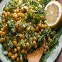 Chickpeas With Mint, Scallions and Cilantro_image