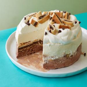 Chocolate, Vanilla and Fig Layered Ice Cream Cake_image