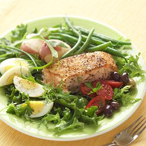 Grilled Salmon Salad Nicoise Recipe - (4.3/5)_image