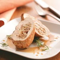Chicken Stuffed with Walnuts, Apples & Brie image