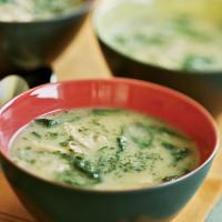 Lemon Chicken Soup with Spinach & Dill_image