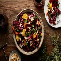Radicchio Salad with Caramelized Carrots and Onions_image