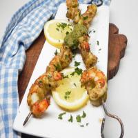 Grilled Pesto Shrimp Skewers_image