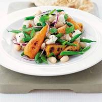 Roast carrot & bean salad with feta image