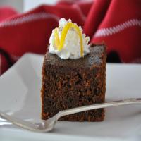 Dark Gingerbread with Maple Whipped Cream image