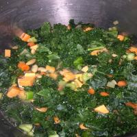 Kale, Sweet Potato and White Bean Soup image