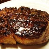 Bourbon Barbecued Rib-Eye Steaks_image