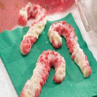 Spritz Candy Cane Cookies image