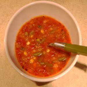 Easy Vegetable Beef Soup_image