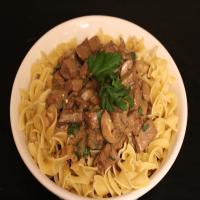 Classic Beef Stroganoff in a Slow Cooker image