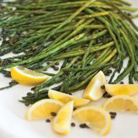 Roasted Asparagus with Capers and Lemon image
