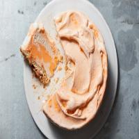 Orange Creamsicle Ice Cream Cake image