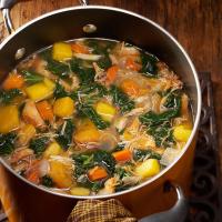 Colorful Chicken 'n' Squash Soup image