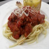 Semi-Homemade Crock Pot Spaghetti Sauce image