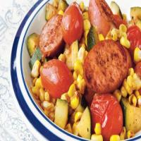 Sausage and Vegetable Skillet image