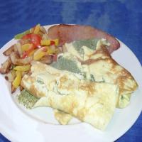French Herbed Omelette_image