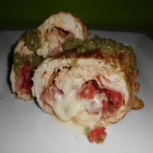 Stuffed Chicken Roll Mexican Style image