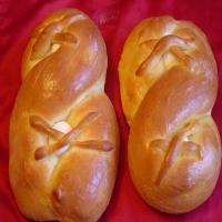 Nana's Easter Egg Babies, Rich Egg Bread image