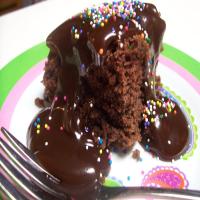 Microwave Chocolate Snack Cake image