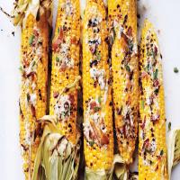 Grilled Corn with Bacon image
