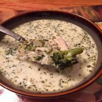 Creamy Chicken and Broccoli Soup image
