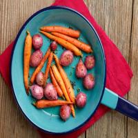 Roasted Radishes and Carrots image