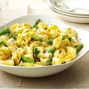 Tortellini with Asparagus & Lemon Recipe_image
