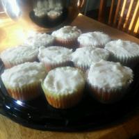 Pineapple Cupcakes with Buttercream Frosting image