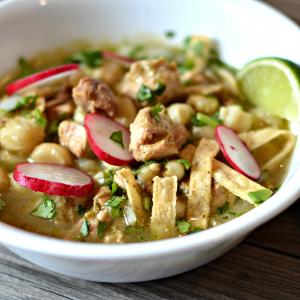 Slow Cooker Chicken Pozole Blanco image