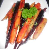 Minted Glazed Carrots image