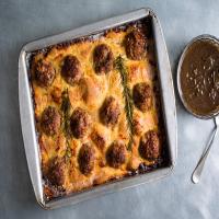 Meatball Toad-in-the-Hole Recipe image