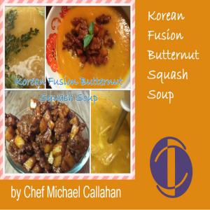 Korean Fusion Butternut Squash Soup_image