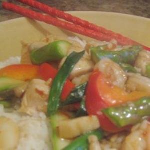 Spicy Seafood & Meat over Rice image
