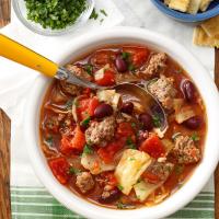 Cabbage and Beef Soup image