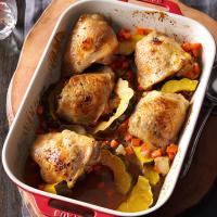 Maple-Roasted Chicken & Acorn Squash image