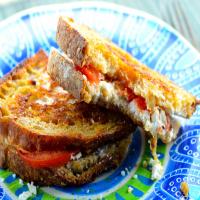 Greek Grilled Cheese Sandwich image
