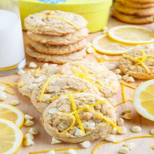 Lemon Curd White Chocolate Chip Cookies Recipe_image