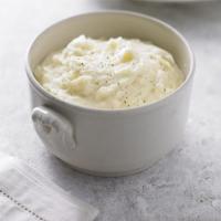 Creamy mashed potatoes image