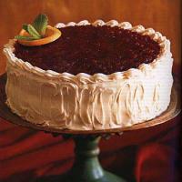 Cranberry-Glazed Orange Layer Cake image