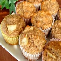 Oatmeal Apple Raisin Muffins image