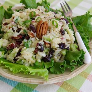 Fruity Rice Salad and Orange Vinaigrette_image