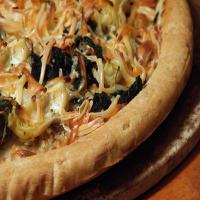 Smokey Spinach and Artichoke Blonde Pizza image
