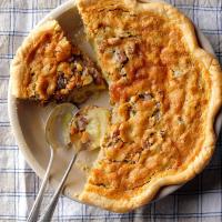 Buttermilk Pie with Pecans image